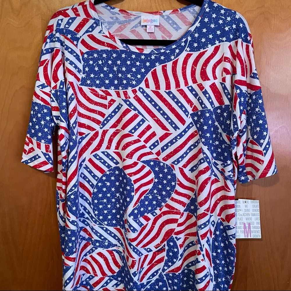 LuLaRoe 4th of July Irma